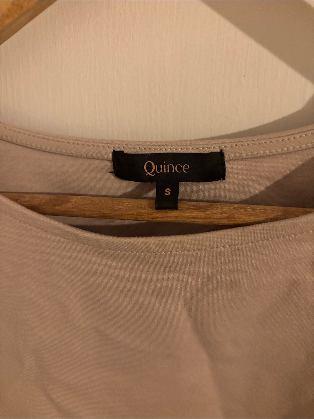 Quince Ultra-Stretch Ponte Short Sleeve Top - Picture 2 of 3